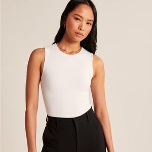 Abercrombie Cotton Seamless Crewneck Bodysuit